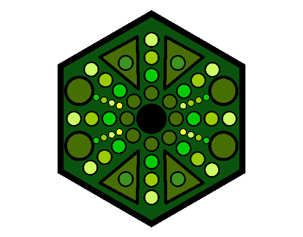 Mandala verde