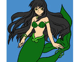 Dibujo Sirena pintado por mariaisa74