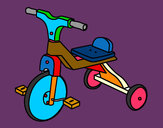 Dibujo Triciclo infantil pintado por piruja