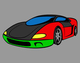 Dibujo Automóvil deportivo pintado por Joelis 