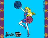 Dibujo Barbie animadora pintado por Flora1