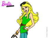 Dibujo Barbie casual pintado por Jennifer01