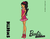 Dibujo Barbie Fashionista 6 pintado por Lin187