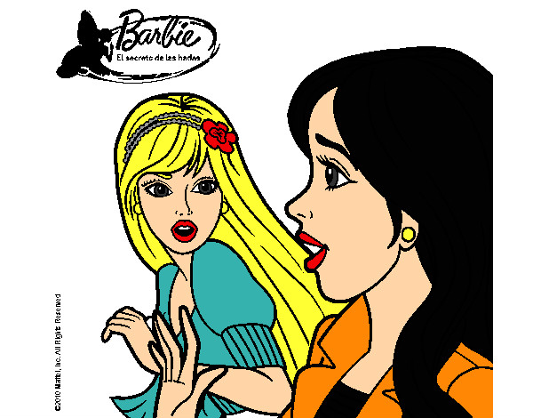 Dibujo Barbie sorprendida pintado por Jennifer01