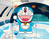 Dibujo Doraemon pintado por Seirita6