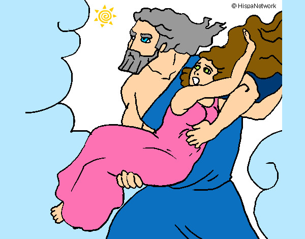 Zeus y frodita