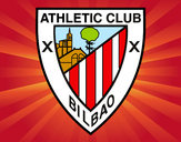 Dibujo Escudo del Athletic Club de Bilbao pintado por futbolero