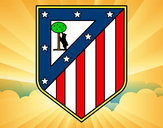 Dibujo Escudo del Club Atlético de Madrid pintado por roberto13