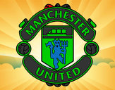 Dibujo Escudo del Manchester United pintado por danielito6