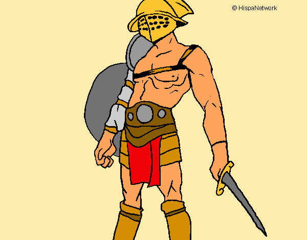 Dibujo Gladiador pintado por Lenka