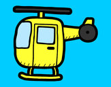 Dibujo Helicóptero ligero pintado por Dylansimar