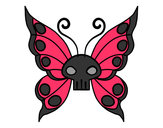 Dibujo Mariposa Emo pintado por babuxi