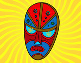 Dibujo Máscara enfadada pintado por edwardjose