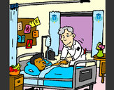 Dibujo Niño hospitalizado pintado por Giselita33