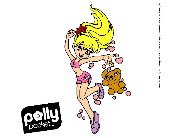Dibujo Polly Pocket 14 pintado por baltazar