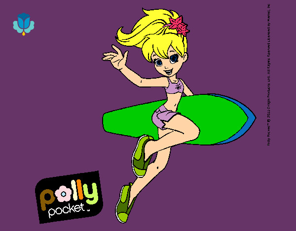 Dibujo Polly Pocket 3 pintado por mariamaria