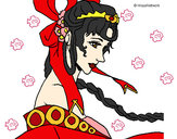 Dibujo Princesa china pintado por Karenucha