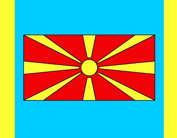 Dibujo República de Macedonia pintado por sodita02