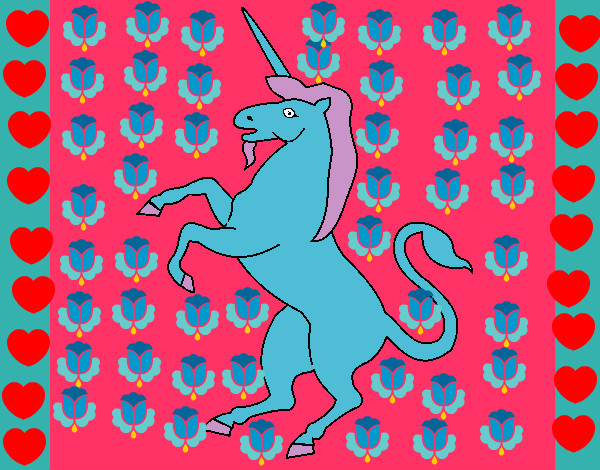 Dibujo Unicornio 1 pintado por nataliaTV
