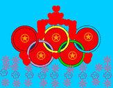 Dibujo Anillas de los juegos olimpícos pintado por Alvaro2006