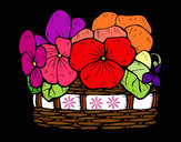 Dibujo Cesta de flores 12 pintado por yuerina