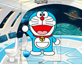Dibujo Doraemon pintado por 20031