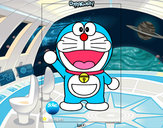 Dibujo Doraemon pintado por cucui1233