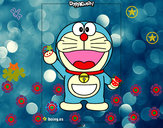 Dibujo Doraemon pintado por SoniaStarYu