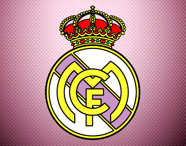 Dibujo Escudo del Real Madrid C.F. pintado por alexcabrer