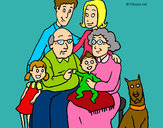 Dibujo Familia pintado por florcita02
