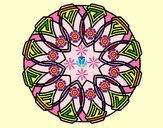 Dibujo Mandala 37 pintado por tnorelis