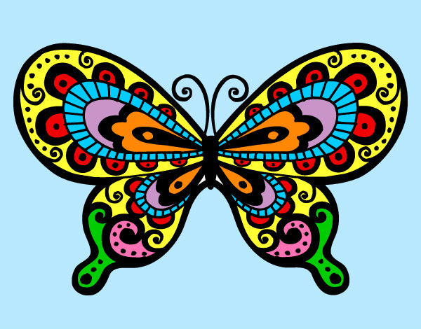 Dibujo Mariposa bonita pintado por AlexSeb