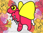 Dibujo Mariposa feliz pintado por geju