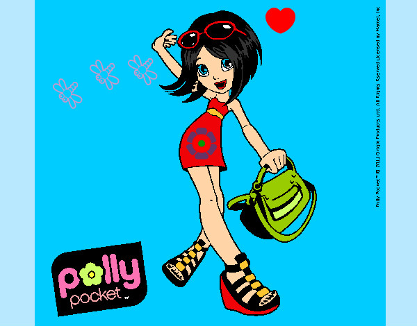 Dibujo Polly Pocket 12 pintado por maravilla