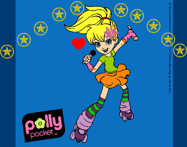 Dibujo Polly Pocket 2 pintado por maravilla