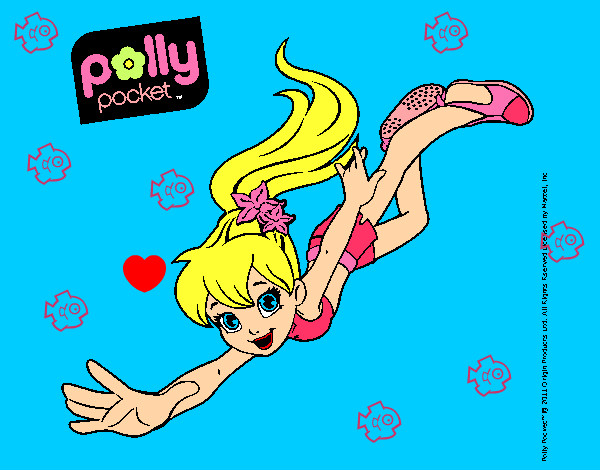 Dibujo Polly Pocket 5 pintado por maravilla