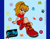 Dibujo Polly Pocket 9 pintado por haize