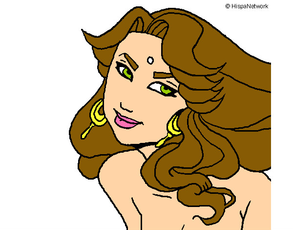 Dibujo Princesa amazónica pintado por lidia12