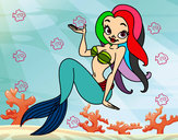 Dibujo Sirena sexy pintado por mariamaria