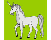 Dibujo Unicornio II pintado por Ladyneriss