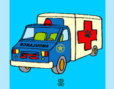 Dibujo Ambulancia pintado por dumbass