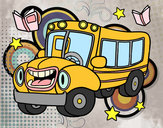 Dibujo Autobús animado pintado por _elisika_