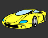 Dibujo Automóvil deportivo pintado por Bartolo