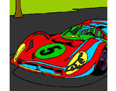 Dibujo Automóvil número 5 pintado por rafa_xungo