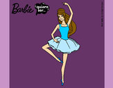 Dibujo Barbie bailarina de ballet pintado por ALOOO