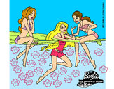 Dibujo Barbie y sus amigas pintado por Danitasofi
