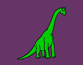 Dibujo Braquiosaurio pintado por davitd