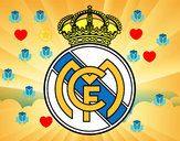 Dibujo Escudo del Real Madrid C.F. pintado por nosmely