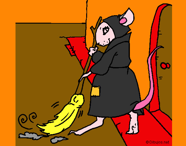 Dibujo La ratita presumida 1 pintado por daniri