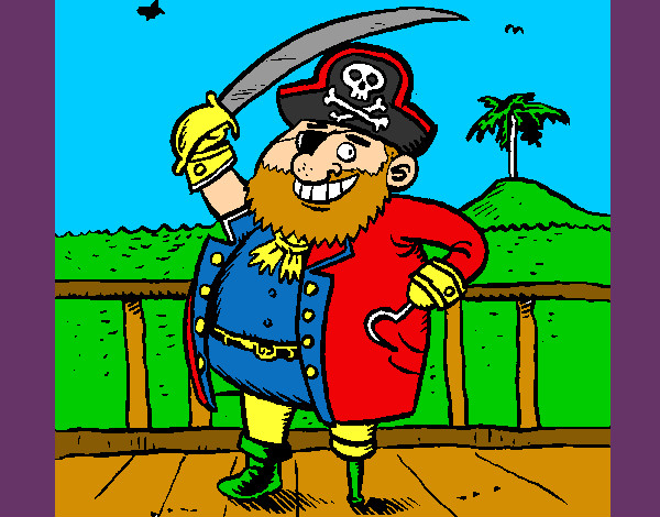 Dibujo Pirata a bordo pintado por Isabel_car
